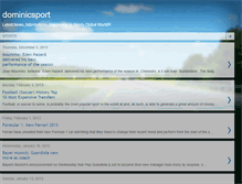 Tablet Screenshot of dominicsport.blogspot.com