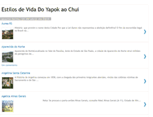 Tablet Screenshot of estilos-de-vida-do-nosso-pais.blogspot.com