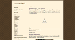 Desktop Screenshot of adictosalsofa.blogspot.com
