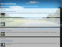 Tablet Screenshot of mumswobblings.blogspot.com