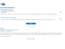 Tablet Screenshot of iadathletes.blogspot.com