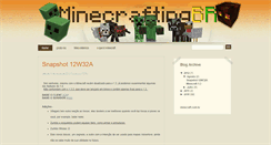 Desktop Screenshot of minecraftingbr.blogspot.com