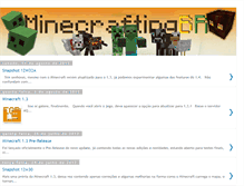Tablet Screenshot of minecraftingbr.blogspot.com