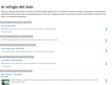 Tablet Screenshot of elrefugiodelleon.blogspot.com