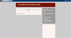 Desktop Screenshot of hurricane5thwardrs.blogspot.com