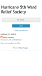 Mobile Screenshot of hurricane5thwardrs.blogspot.com