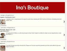 Tablet Screenshot of inasboutique.blogspot.com