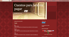 Desktop Screenshot of gratisescaro.blogspot.com