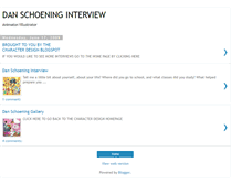 Tablet Screenshot of dan-schoening-interview.blogspot.com