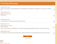 Tablet Screenshot of firststeprecoveryarizona.blogspot.com