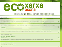 Tablet Screenshot of ecoxarxaosona.blogspot.com