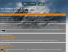 Tablet Screenshot of mydslrphotographyjourney.blogspot.com