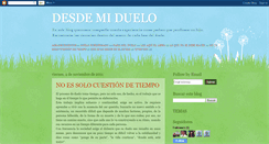 Desktop Screenshot of desdemiduelo.blogspot.com