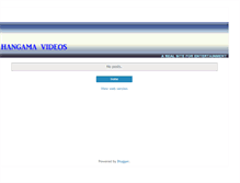 Tablet Screenshot of hangamavideos.blogspot.com
