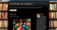 Desktop Screenshot of culturedelmondo.blogspot.com