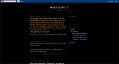 Desktop Screenshot of narcissusx.blogspot.com