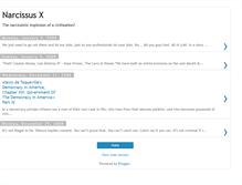 Tablet Screenshot of narcissusx.blogspot.com