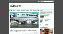 Desktop Screenshot of laultimapelicula.blogspot.com