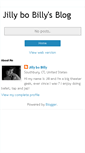 Mobile Screenshot of jillybobilly.blogspot.com