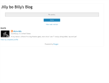 Tablet Screenshot of jillybobilly.blogspot.com