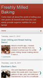 Mobile Screenshot of freshlymilledbaking.blogspot.com