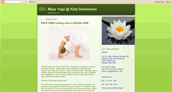 Desktop Screenshot of maya-yoga.blogspot.com
