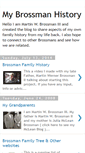 Mobile Screenshot of mybrossmanhistory.blogspot.com