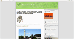 Desktop Screenshot of educa-radio.blogspot.com