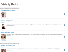 Tablet Screenshot of celebritysphoto.blogspot.com