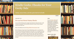 Desktop Screenshot of kindlegeeks.blogspot.com