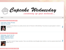 Tablet Screenshot of cupcake-wednesday.blogspot.com