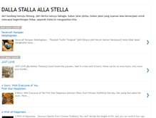 Tablet Screenshot of dallastallaallastella.blogspot.com