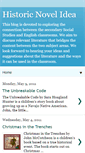 Mobile Screenshot of historicnovelidea.blogspot.com
