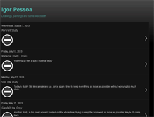 Tablet Screenshot of igorpessoa.blogspot.com