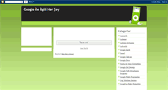 Desktop Screenshot of googleileilgili.blogspot.com