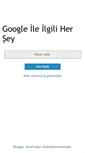 Mobile Screenshot of googleileilgili.blogspot.com