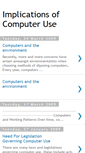 Mobile Screenshot of computerimplications.blogspot.com