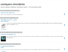 Tablet Screenshot of comiqueroreincidente.blogspot.com