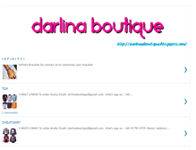 Tablet Screenshot of darlinaboutique.blogspot.com