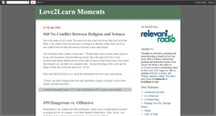 Desktop Screenshot of love2learnmoments.blogspot.com