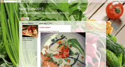 Desktop Screenshot of newfoodie2012.blogspot.com