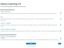 Tablet Screenshot of librarylearning2.blogspot.com