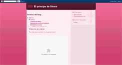 Desktop Screenshot of elprincipedeutrera.blogspot.com