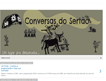 Tablet Screenshot of conversasdosertao.blogspot.com