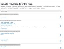 Tablet Screenshot of escuelaentreriosdecba.blogspot.com
