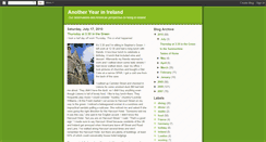 Desktop Screenshot of irishyear.blogspot.com