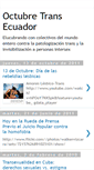 Mobile Screenshot of octubretransecuador.blogspot.com