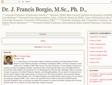 Tablet Screenshot of francisborgio.blogspot.com