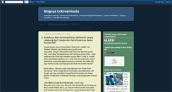 Desktop Screenshot of cokro-aminoto.blogspot.com