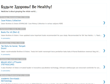Tablet Screenshot of healthyarewe.blogspot.com